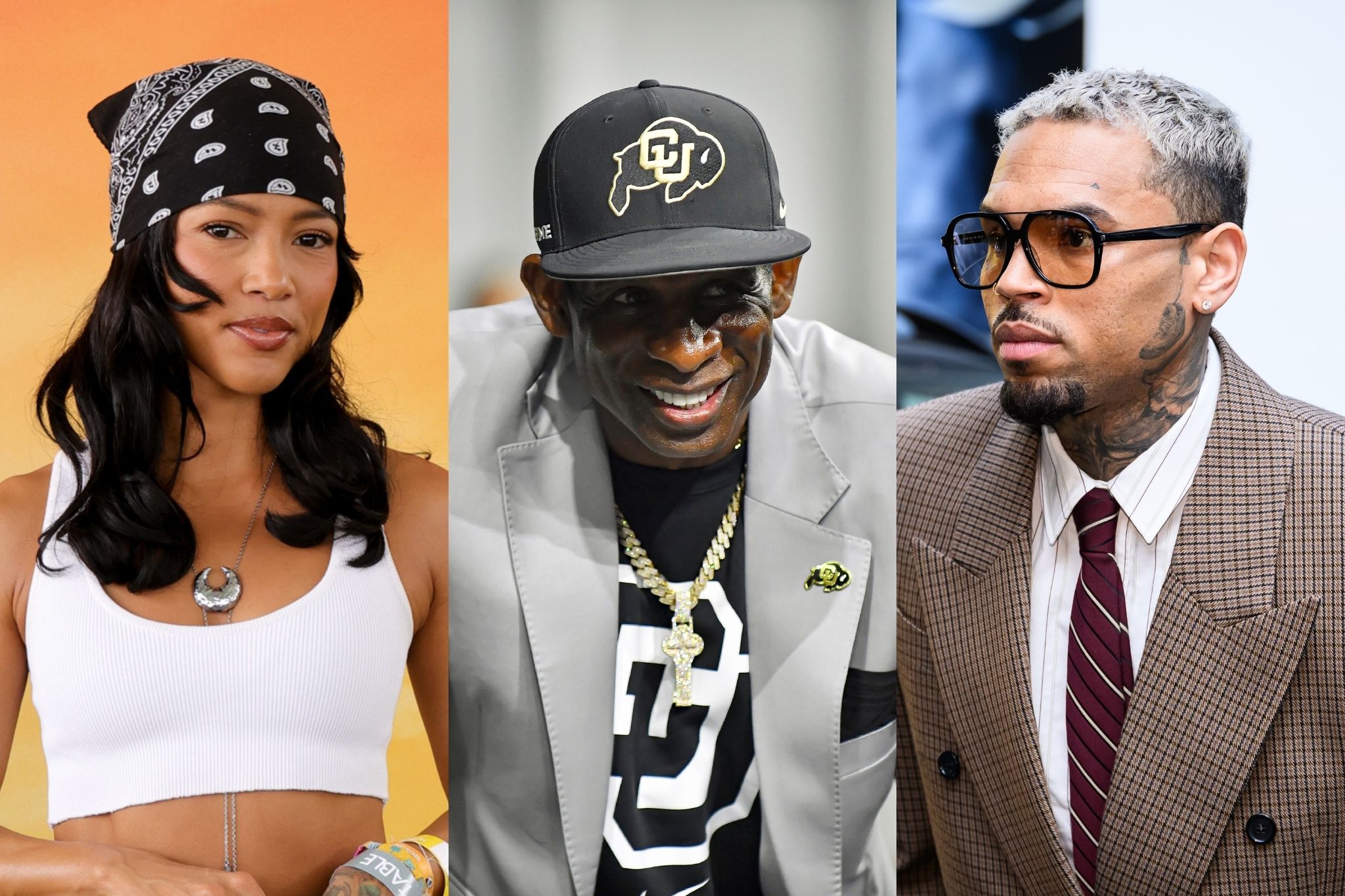 Los fanáticos le preguntan a Deion Sanders, preguntas de Chris Brown