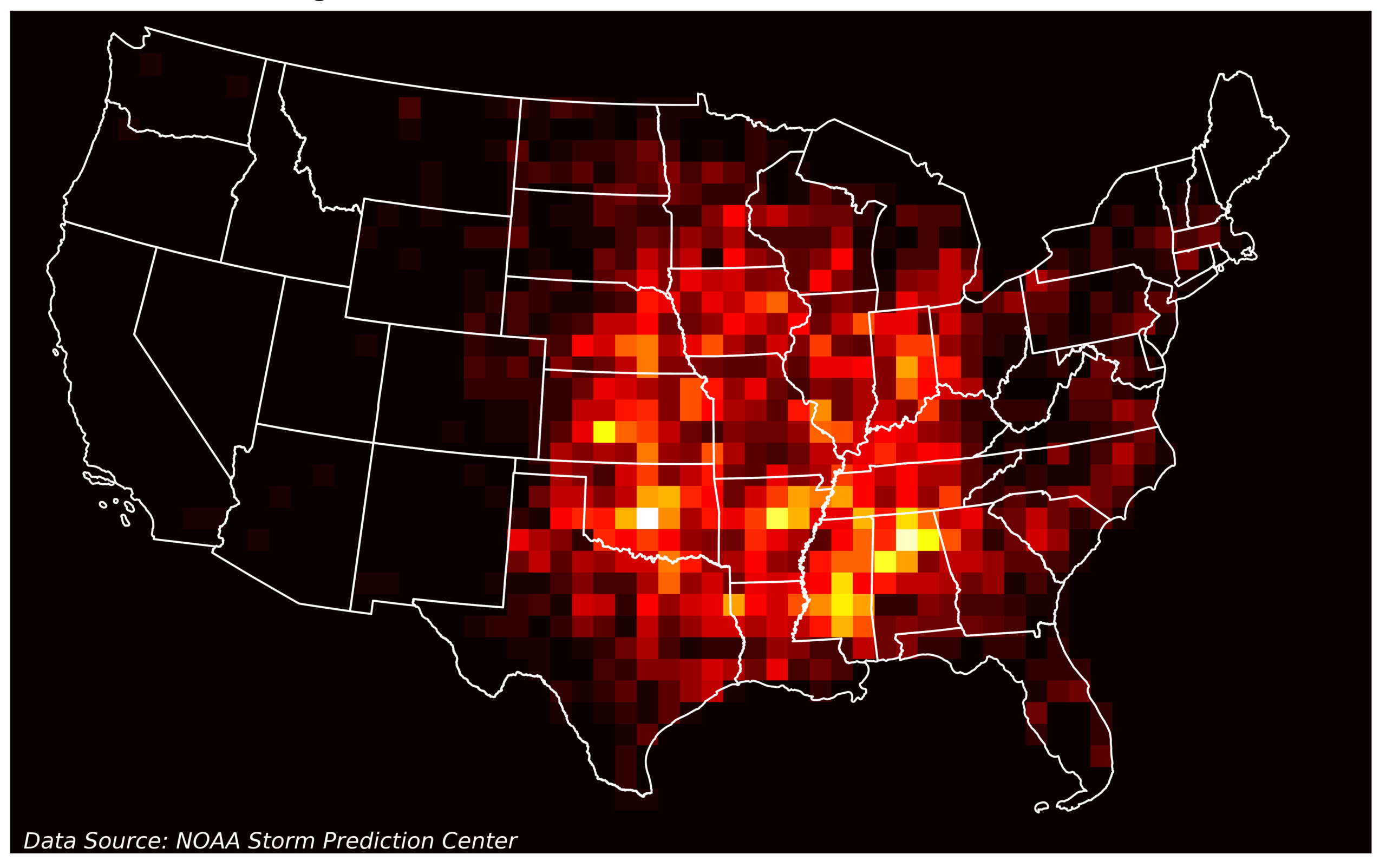 Cómo superponer un mapa de calor en un mapa real con Python