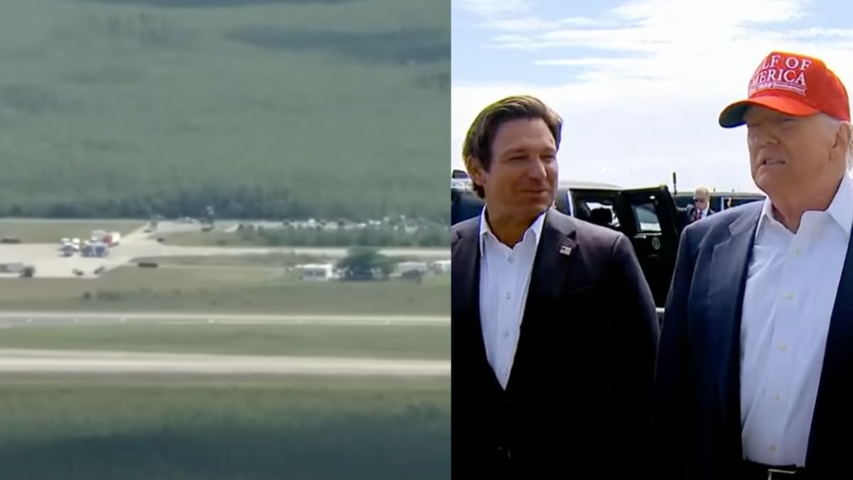 Trump, DeSantis para presentar un centro de detención de ‘Alligator Alcatraz’