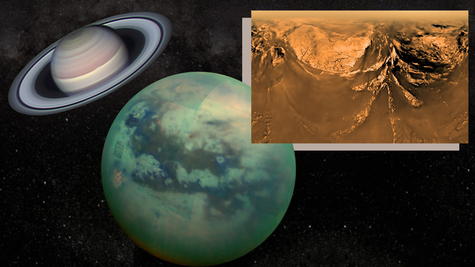 Los precursores de la vida podrían formarse en los lagos de la luna de Saturno Titan