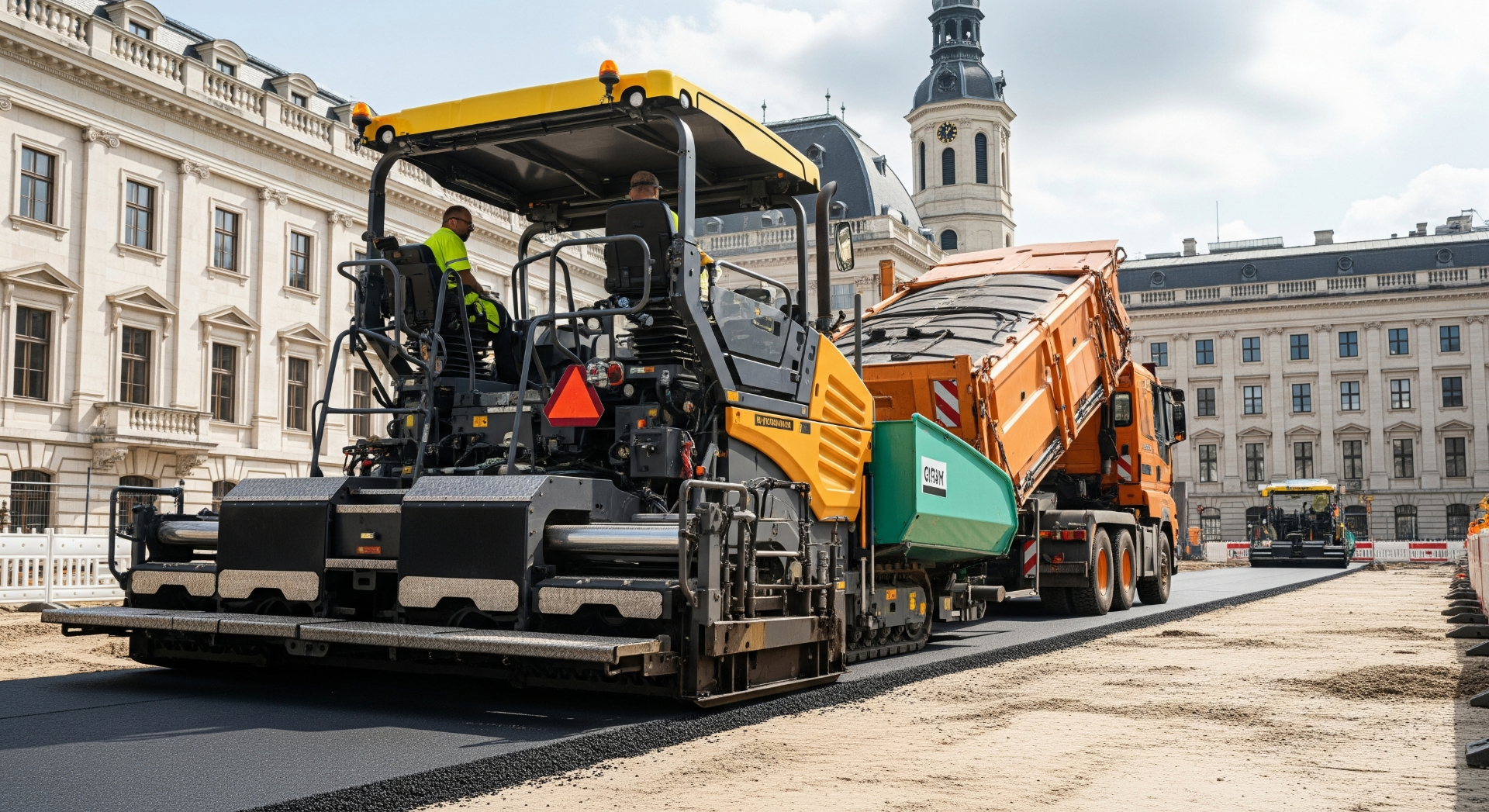 Aumento de la competitividad: el caso económico para las pistas de pavimentadora de asfalto modernas en la UE