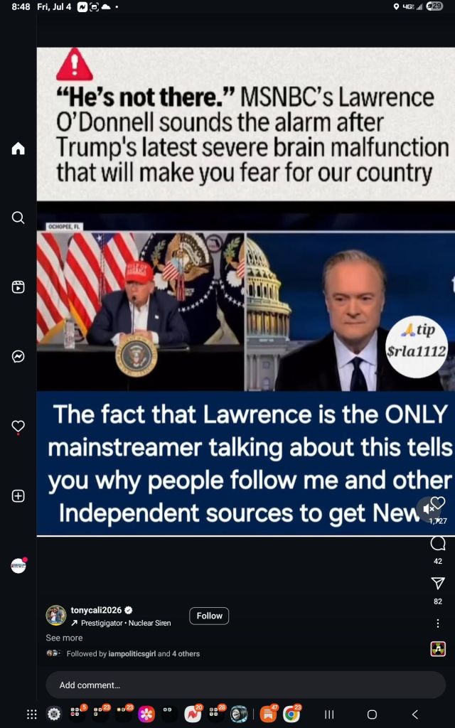 Esto es lo que los estadounidenses morales y no lavados con cerebro piensan y saben sobre Trump.
