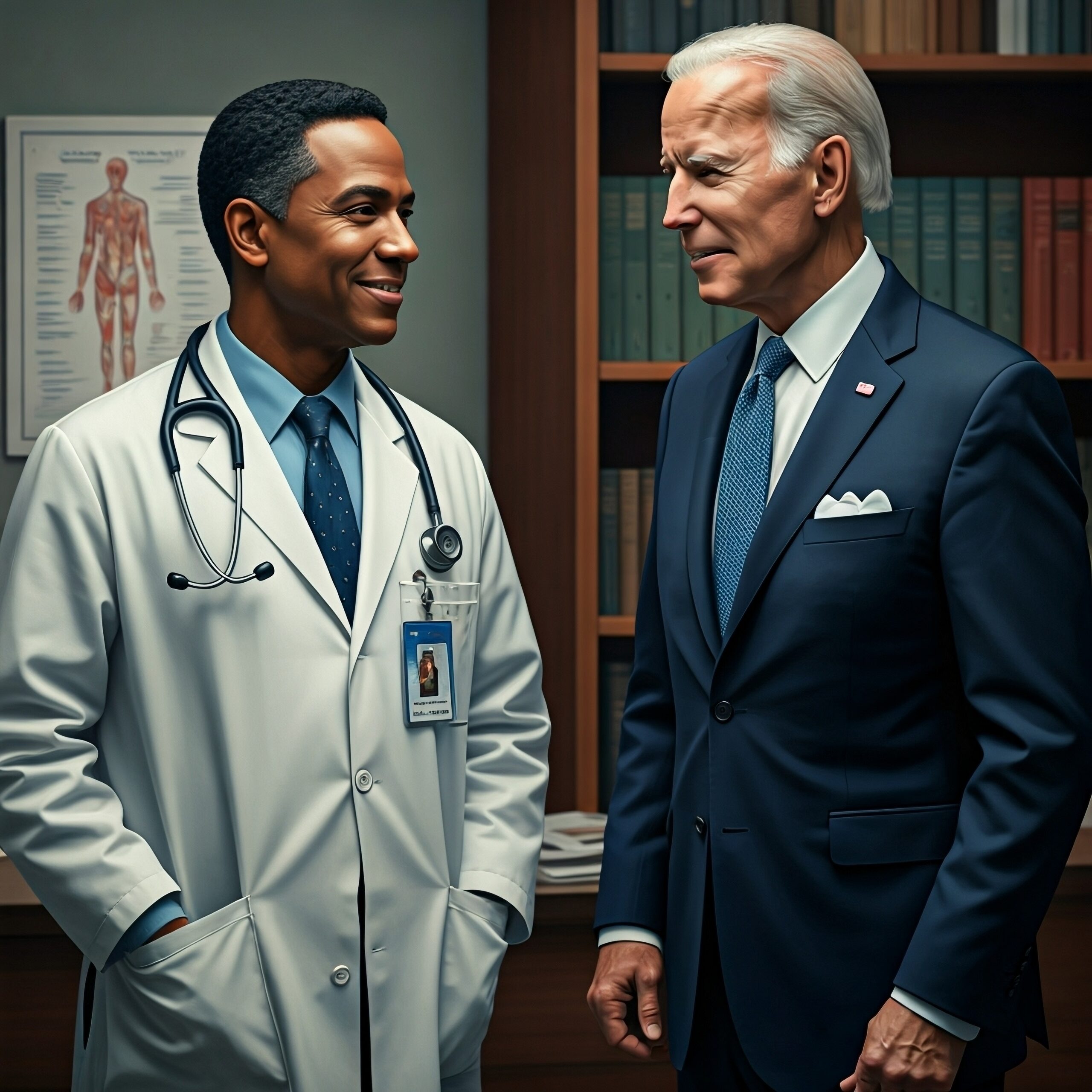 El médico de Biden toma la Quinta Enmienda