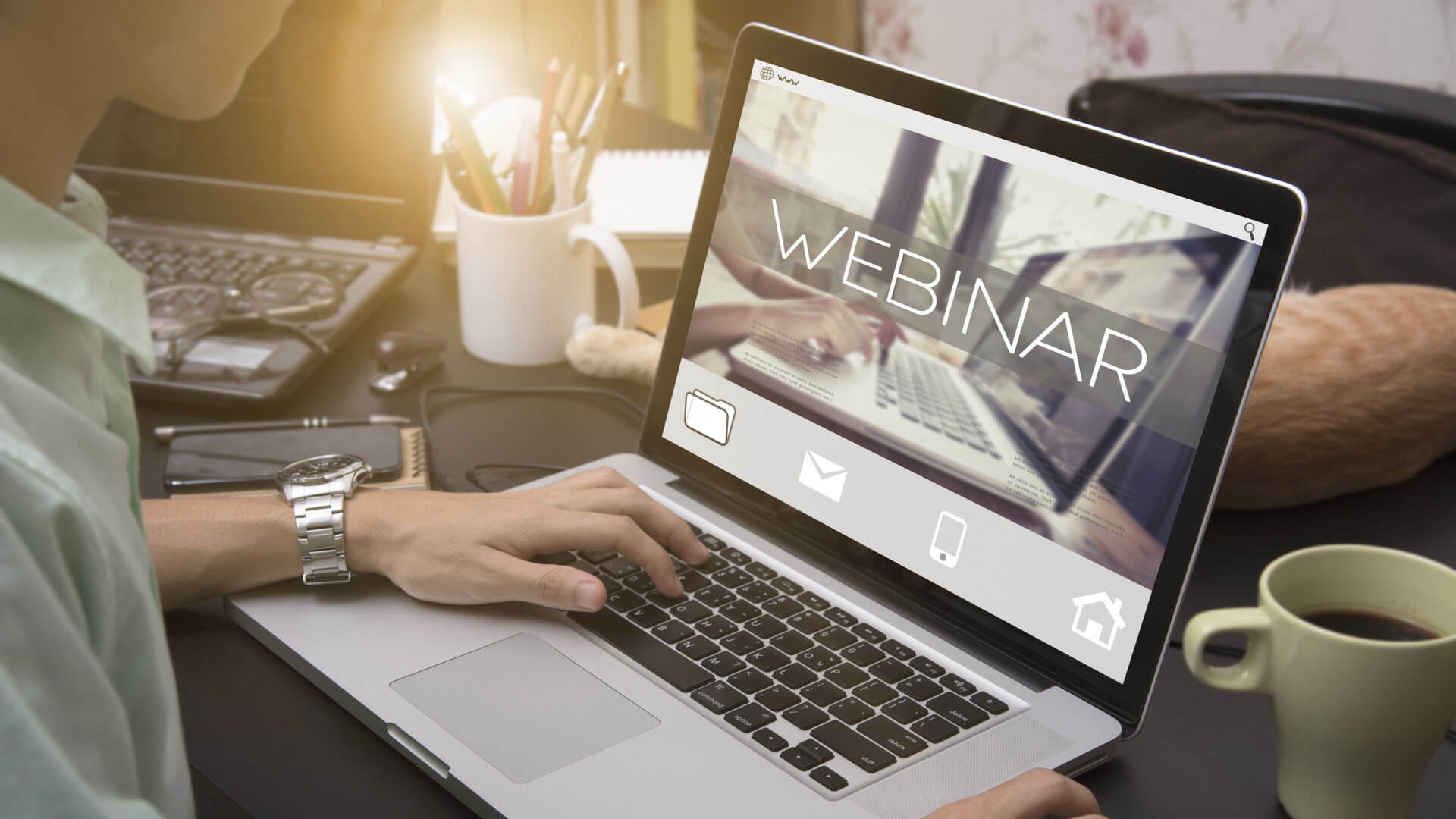 Las empresas de alto crecimiento escala la conexión con las herramientas de seminarios web
