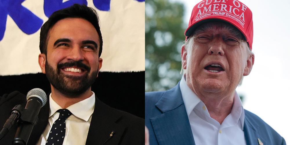 El candidato a la alcaldía de Nueva York, Zohran Mamdani, reacciona a la amenaza de Donald Trump de deportarlo en una nueva declaración