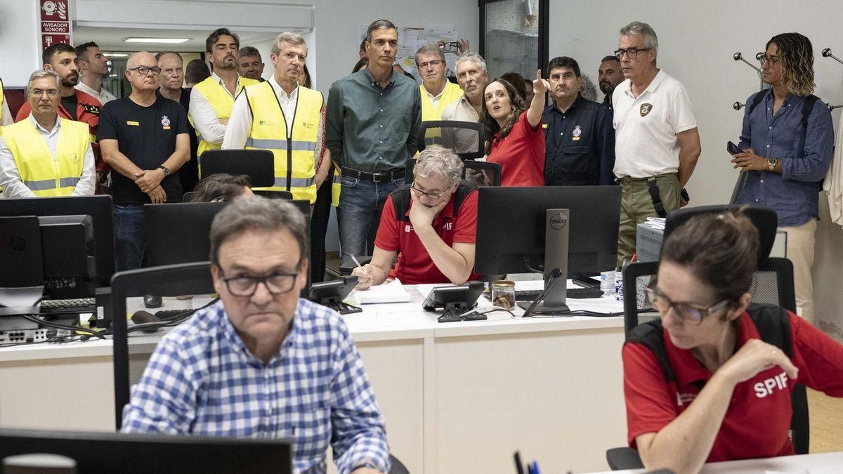 Incendios Galicia | Sánchez propone un gran pacto de estado para mitigar la emergencia climática