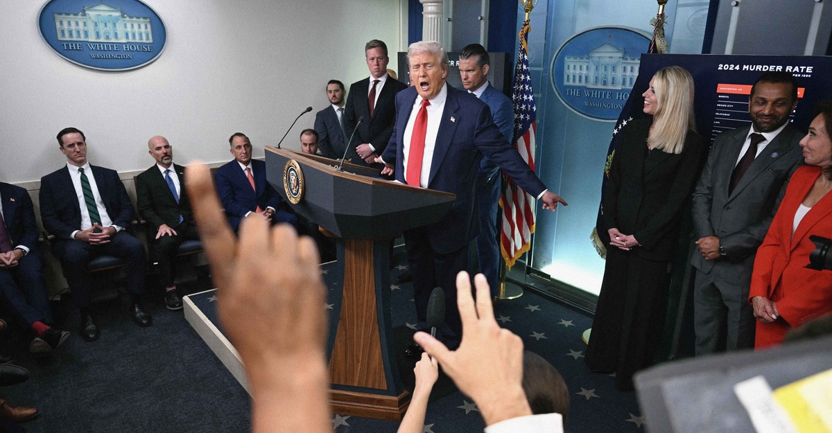 El despliegue de DC de Trump es una muestra de debilidad