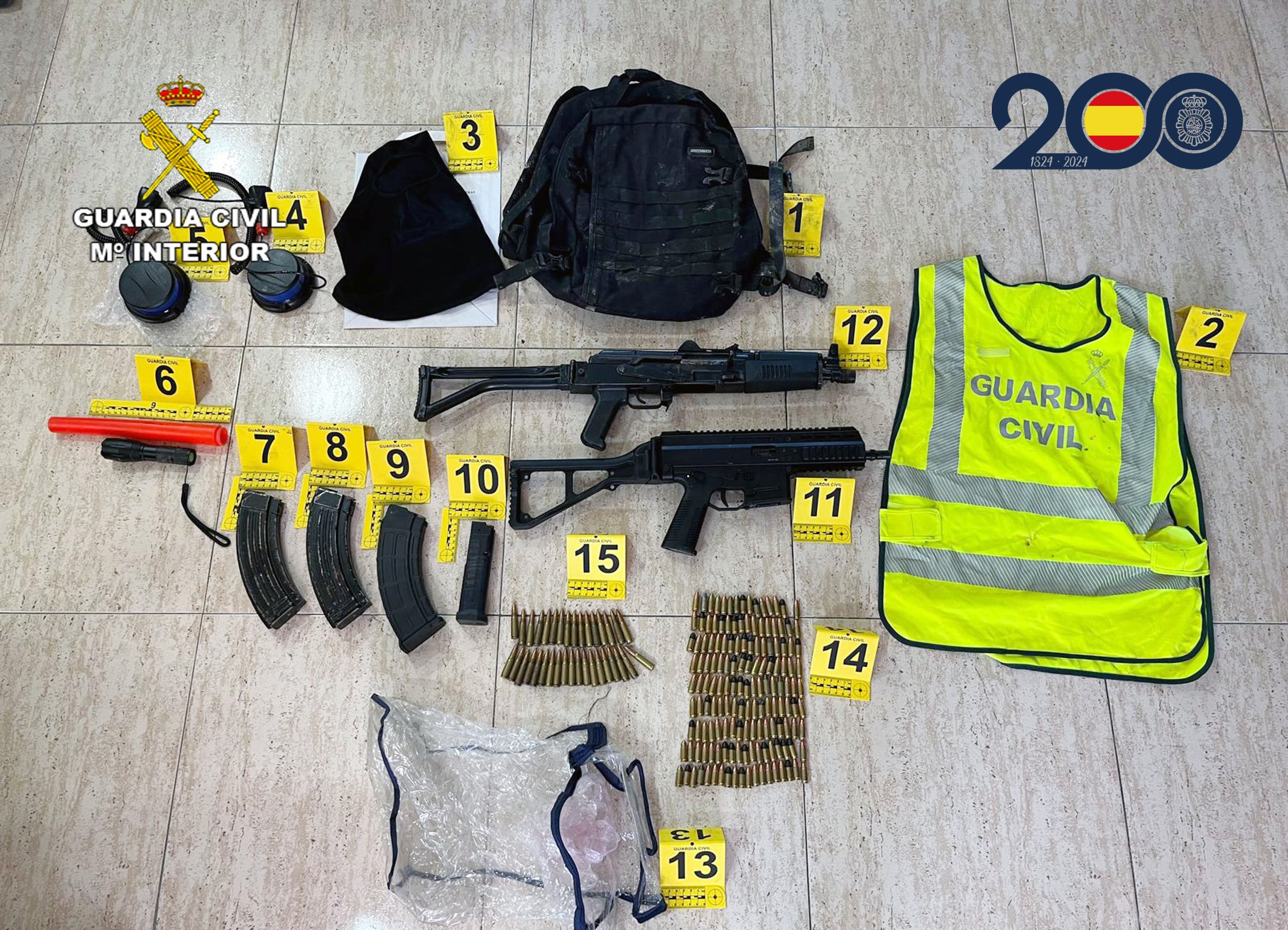 La policía española desmantela a una pandilla armada detrás de los casos de drogas violentos