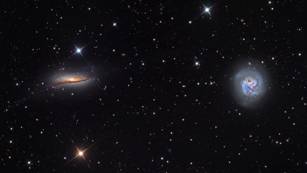 Un par de galaxias colisionadas pueden insinuar el destino de la Vía Láctea y su vecino galáctico más cercano