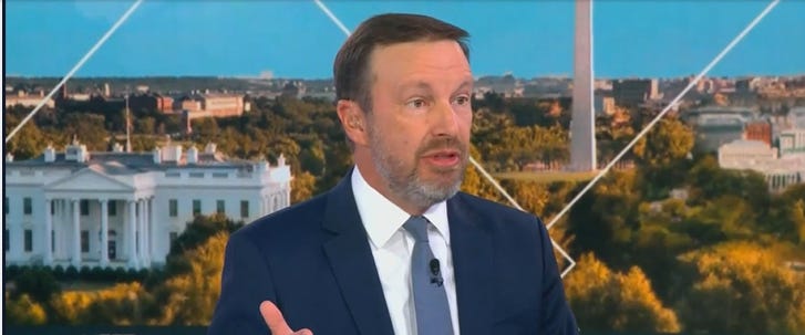El senador Chris Murphy destruye la distracción de la represión del crimen de Trump