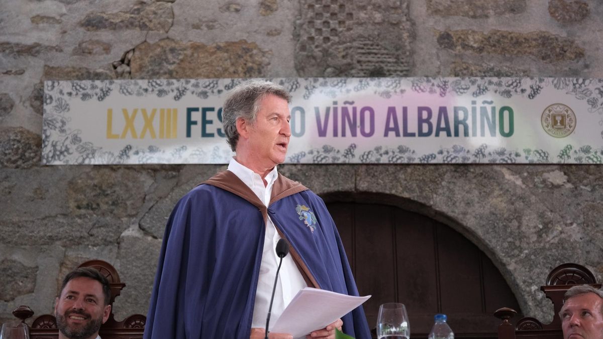 Partido popular | Feijóo Invita A Tomar Albariño al Que no entrega su frase