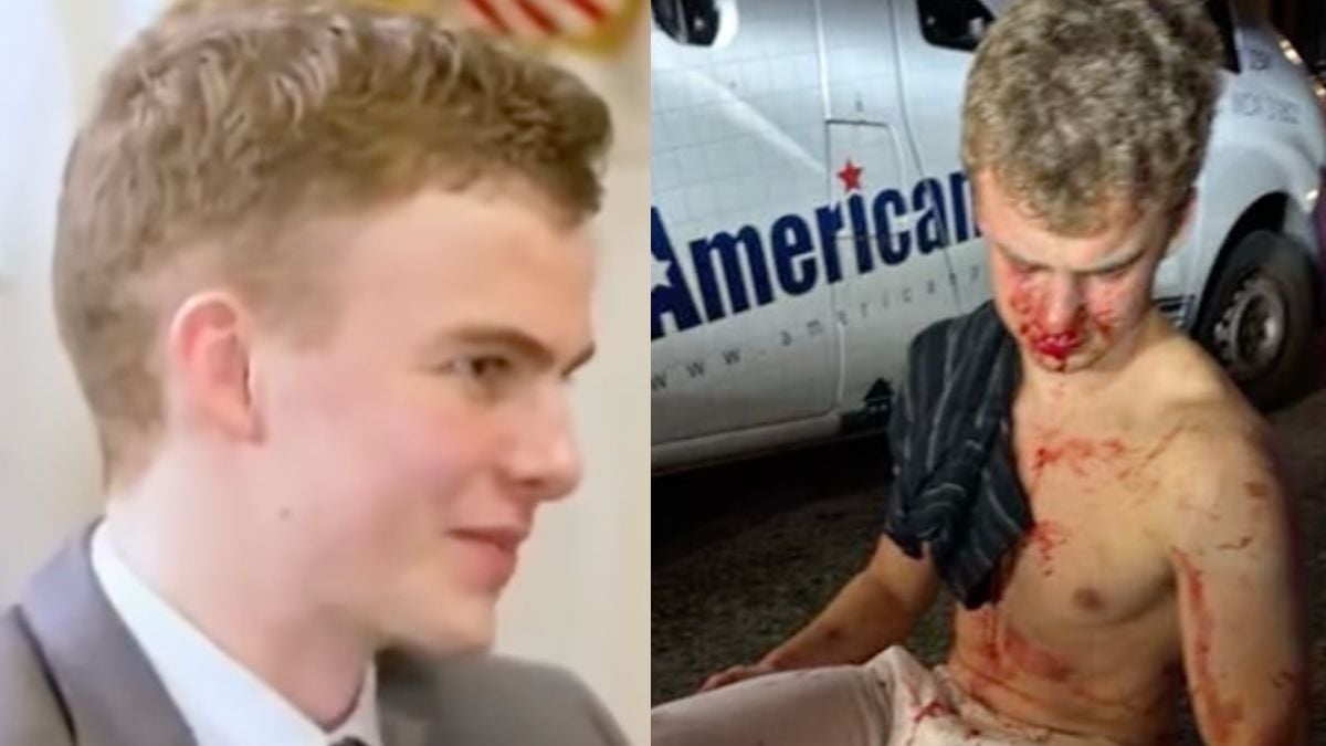 Staff Stafper de Teen Dege golpeado brutalmente por la mafia después de salvar a la mujer de DC Carjackers