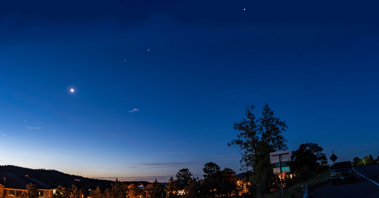 Ver 6 planetas alinearse en el cielo nocturno este agosto