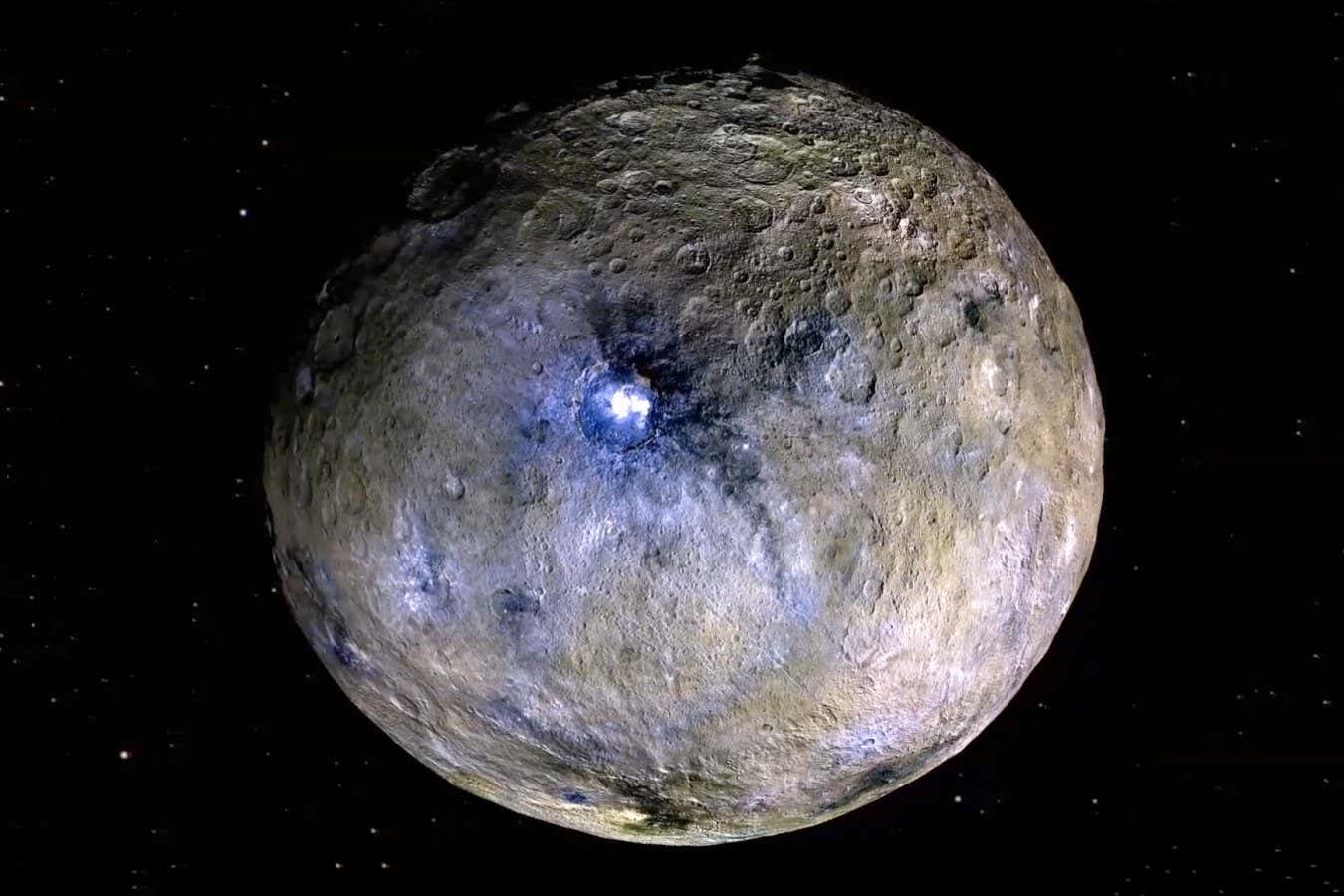 Ceres puede haber sido habitable con solo medio billón de años