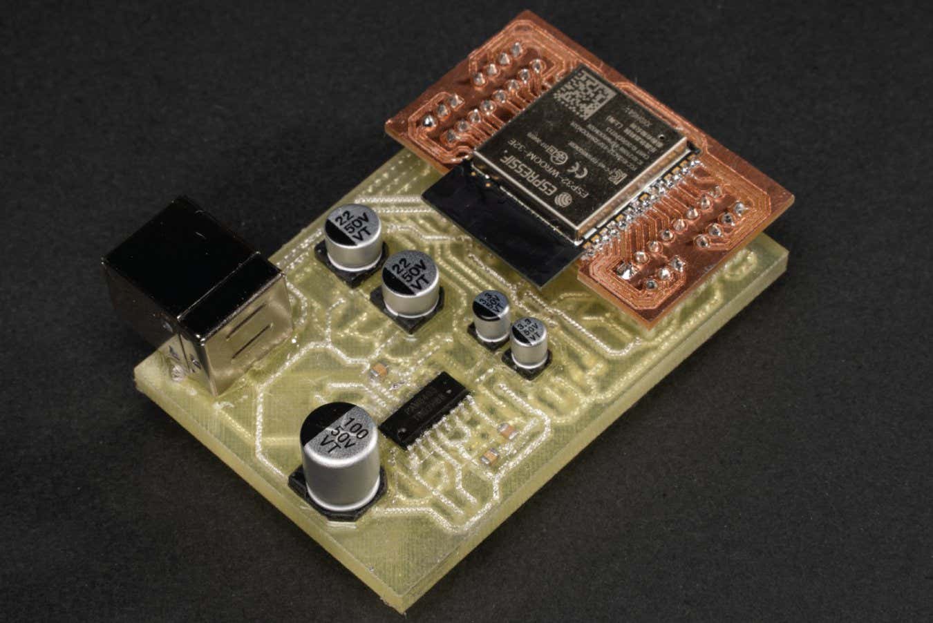 La electrónica impresa en 3D puede disolverse en agua para un reciclaje rápido