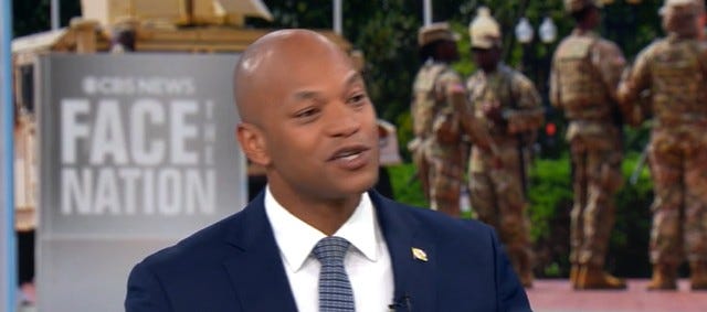 El gobernador Wes Moore desencadena totalmente tambaleando a Trump