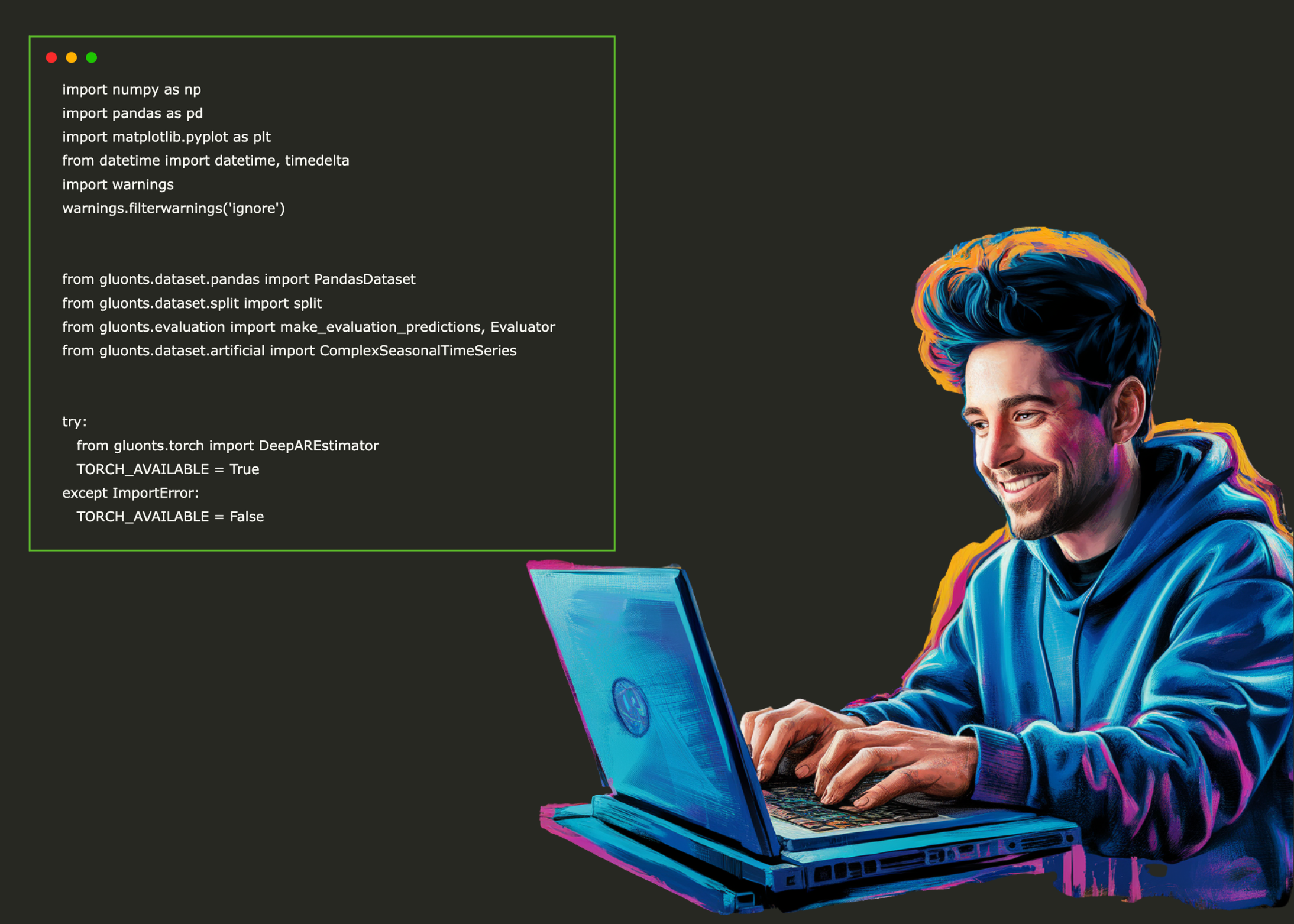 Una guía de codificación para construir flujos de trabajo multimodelo flexibles en gluonts con datos sintéticos, evaluación y visualizaciones avanzadas