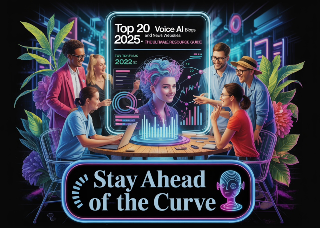 Top 20 blogs de IA de voz y sitios web de noticias 2025: The Ultimate Resource Guide