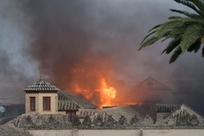Acción rápida de los bomberos, salvo la La Mezquita de Córdoba ⋆ Madrid Metropolitan