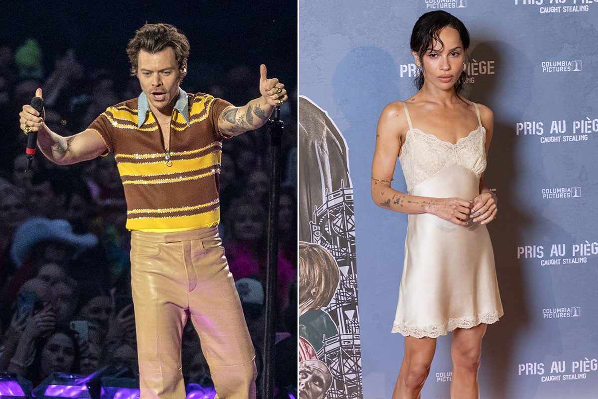 El paseo del brazo de Harry Styles y Zoe Kravitz pone rumores de citas en Overdrive-Socialite Life