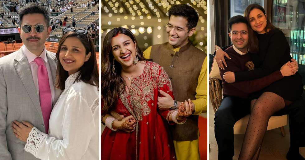 Fotos: Padres-Be Parineeti Chopra y los momentos más adorables de Raghav Chadha