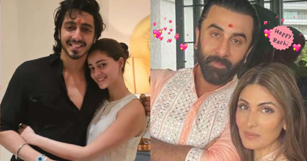 Ananya Panday, Triptii Dimri y más celebran Raksha Bandhan con publicaciones felices