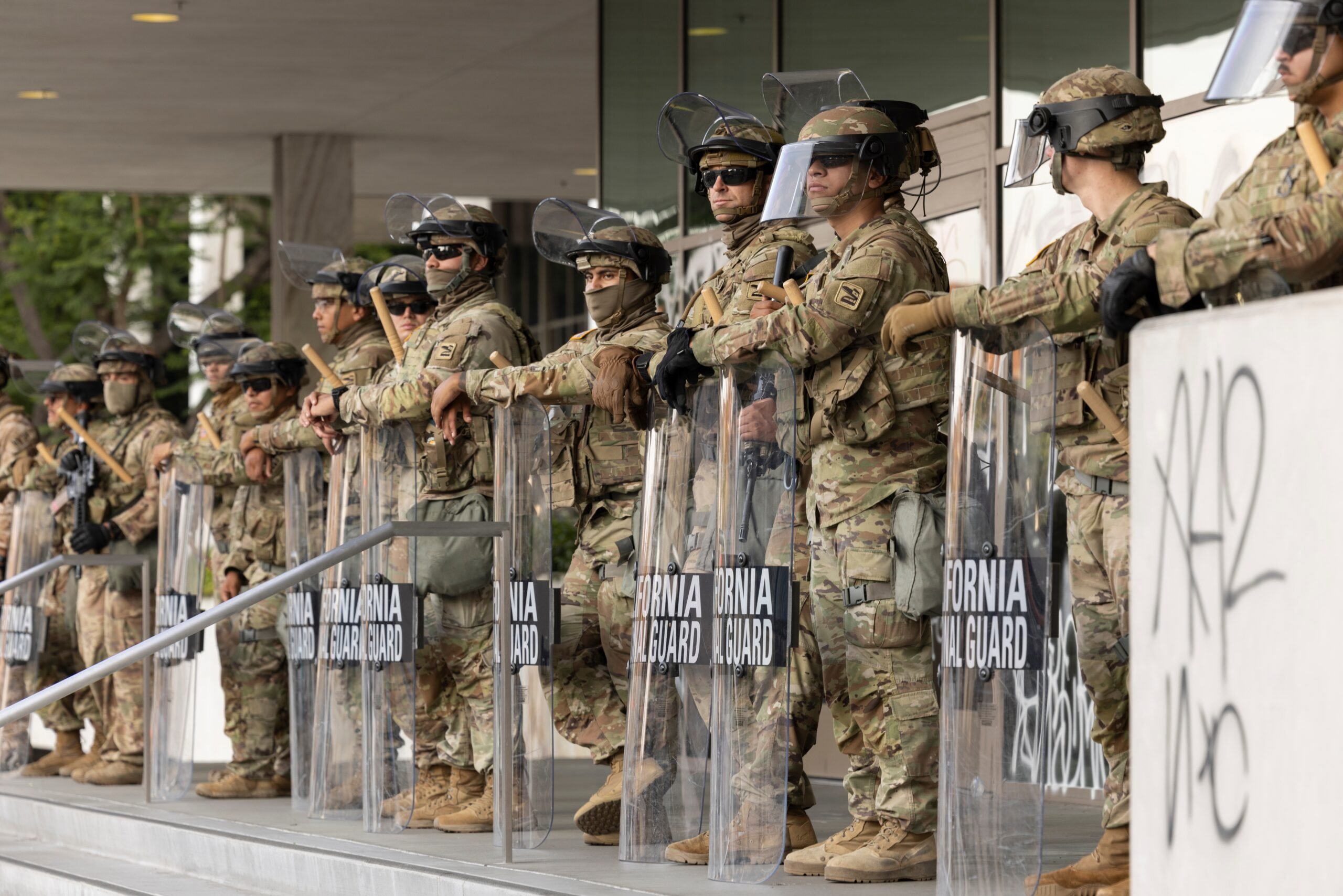El juicio comienza sobre el uso de la Guardia Nacional por parte de Trump en California