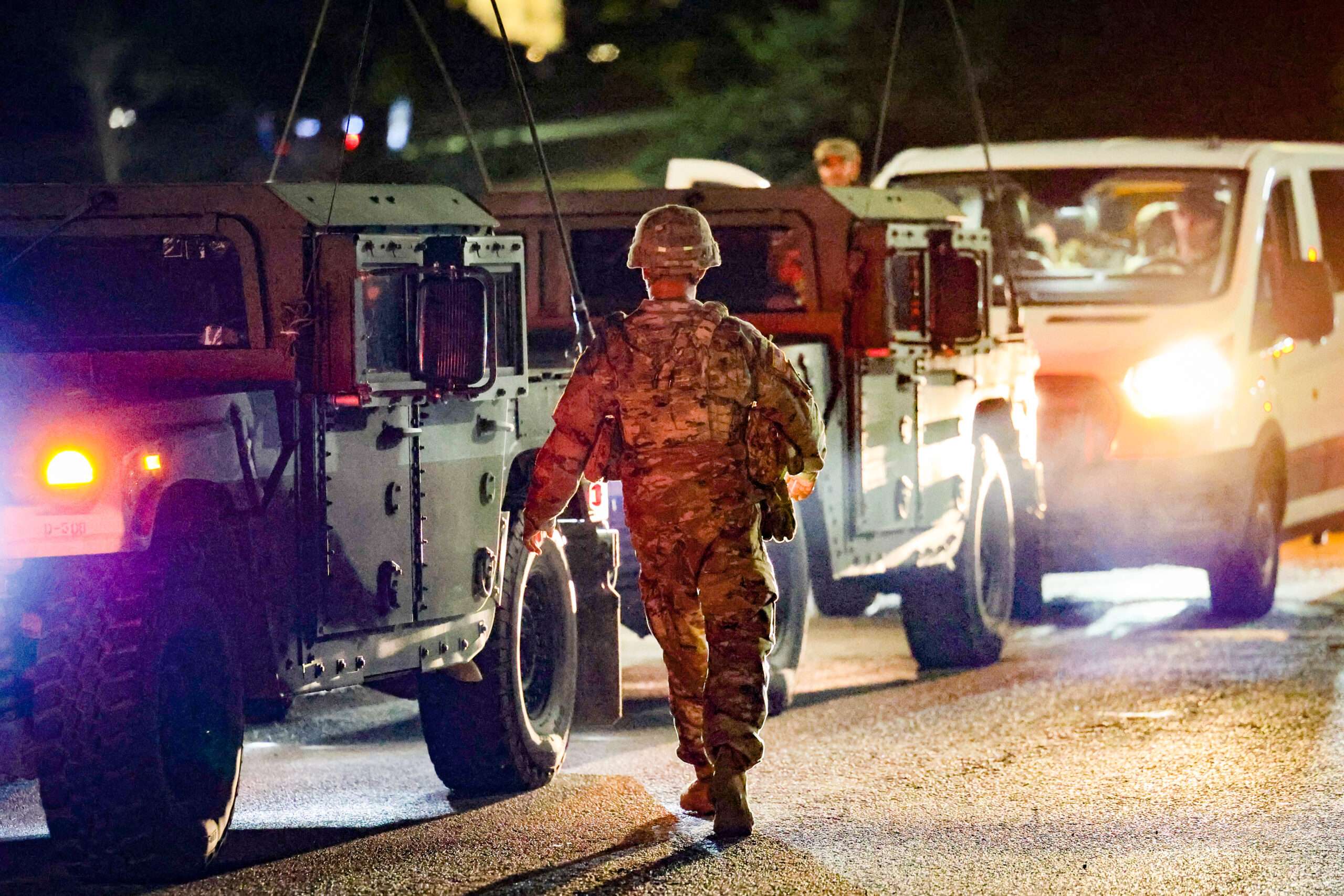 El personal de la Guardia Nacional se desplegará de tres estados rojos a DC