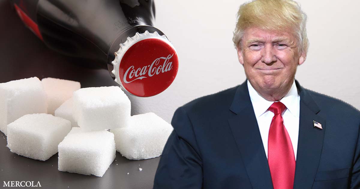 El presidente Trump empuja a Coca-Cola hacia el azúcar de caña del jarabe de maíz alto en fructosa