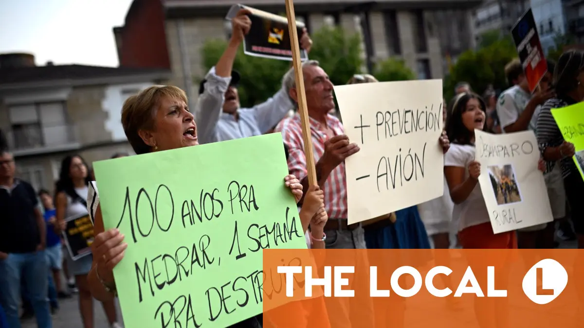 Cómo los incendios forestales mortales de España han encendido un juego político de culpa