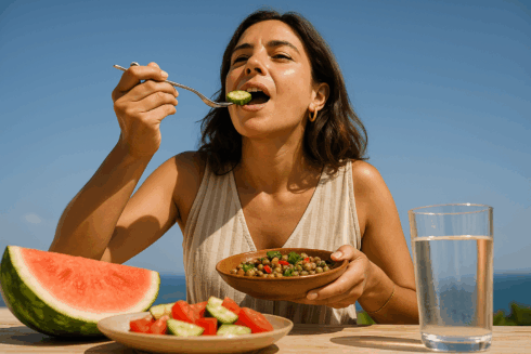 El nutricionista español responde la pregunta: ¿Debería cambiar su dieta para hacer frente a las ondas de calor de agosto de España?