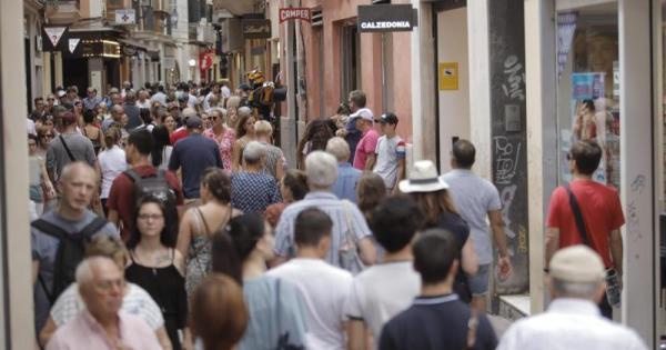 La población de vacaciones flotantes de Mallorca explotó en junio