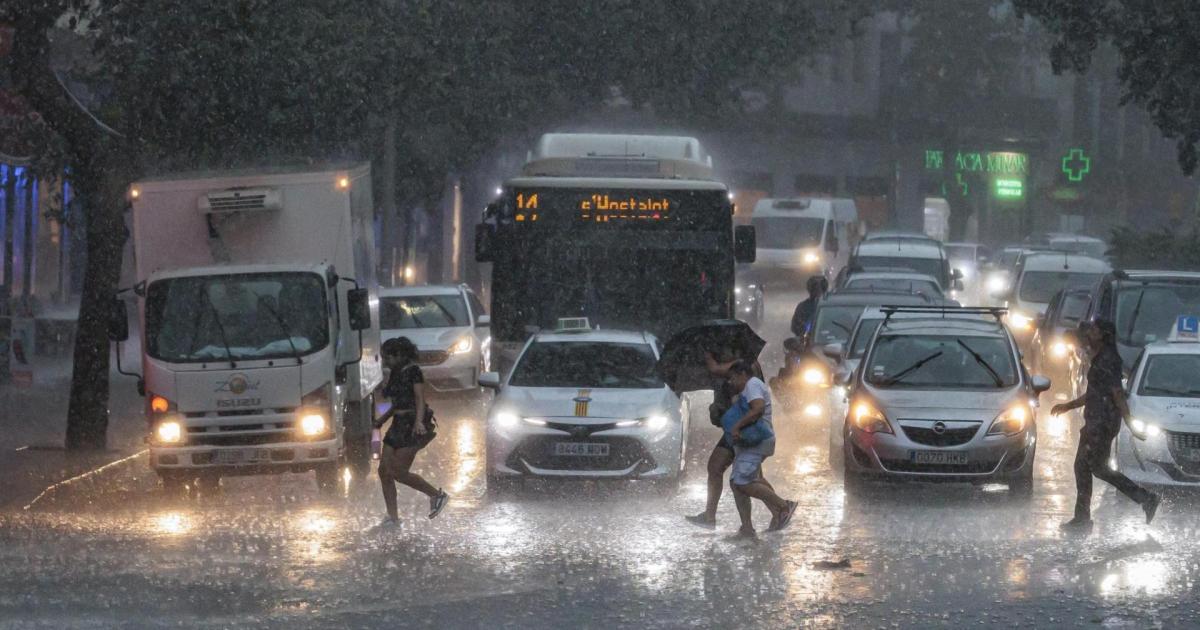 Mallorca Weather, 8 de septiembre – Alertas de lluvia; Alertas de tormenta ámbar el martes