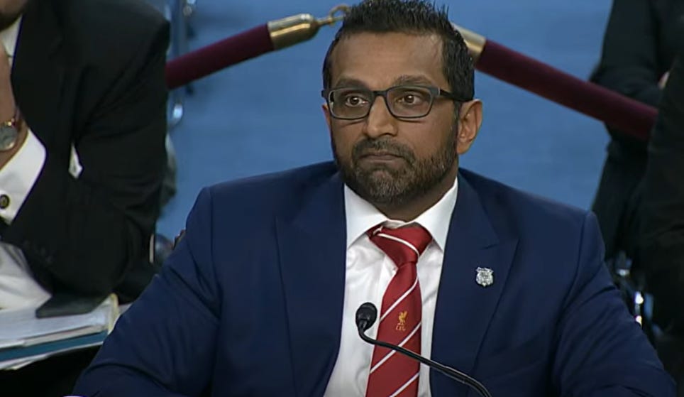 Kash Patel se derrite cuando se le pregunta sobre los archivos de Epstein en la audiencia del Senado