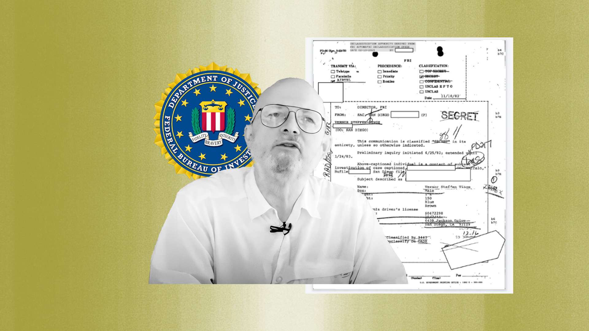 El FBI espió sobre el autor de la ciencia ficción libertaria Vernor Vinge en el caso de ‘espionaje’