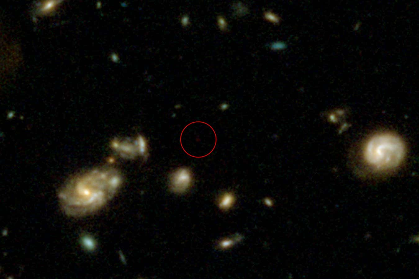 La posible galaxia vistia por JWST podría ser la más temprana que hemos visto