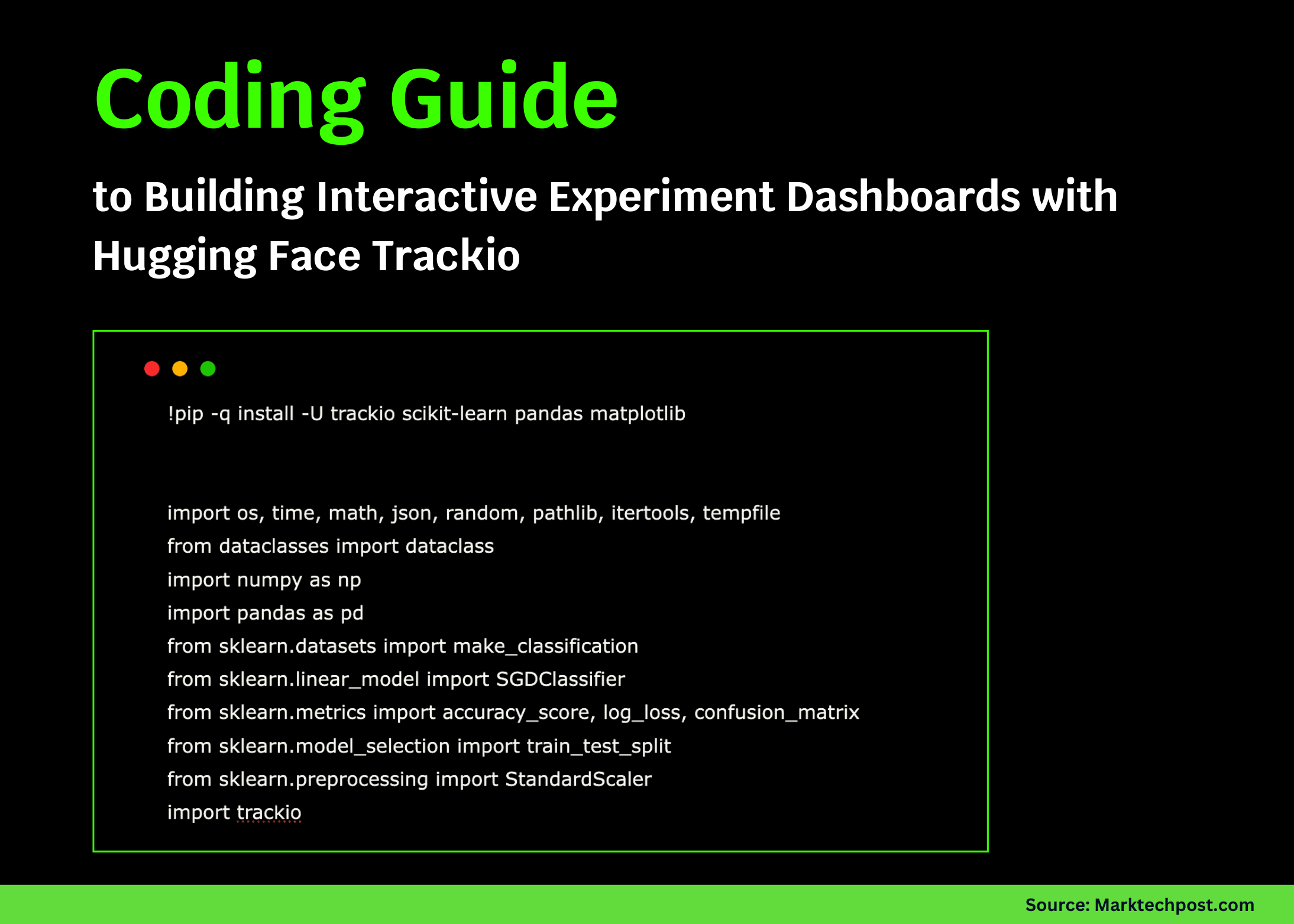 Una guía de codificación completa para construir paneles de experimentos interactivos con backio de la cara abrazada