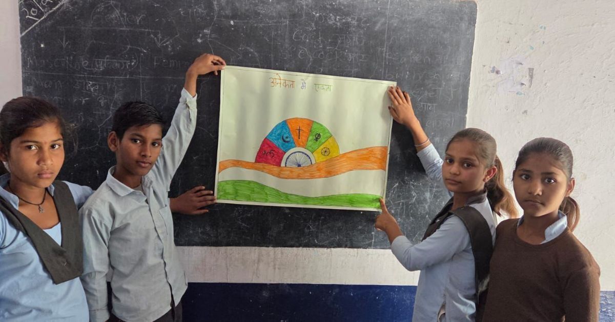 Cómo los niños de Dholpur viven según la constitución de la India todos los días, gracias a este oficial de IAS