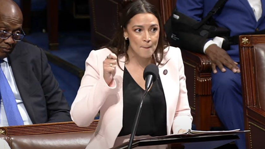 AOC advierte a los republicanos que los demócratas no regalarán sus votos para mantener abierto al gobierno