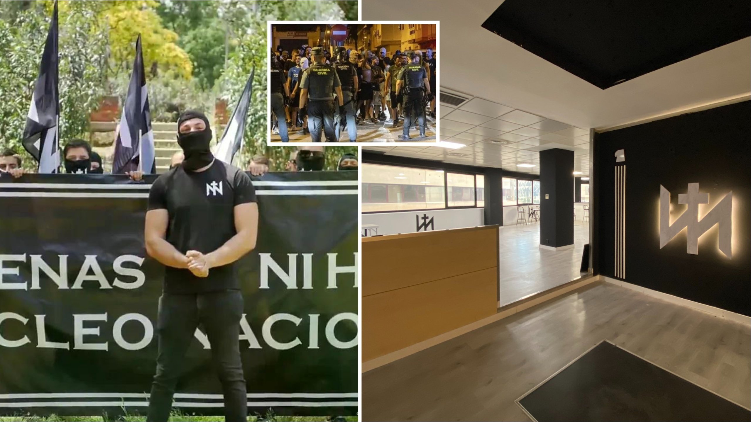 Asalto migrante de Madrid vinculado al grupo neonazi con lazos rusos