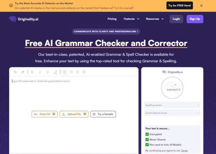 Probado Originality AI Grammar Checker por 1 mes: mi experiencia