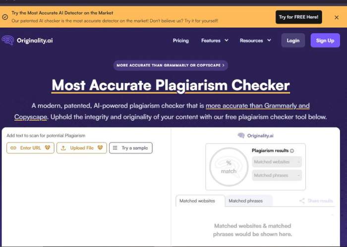 Probé la originalidad ai verificador de plagio durante 1 mes